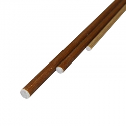 Pręt z włókna szklanego Ø3x2000 mm (pultruzja, żywica epoksydowa)